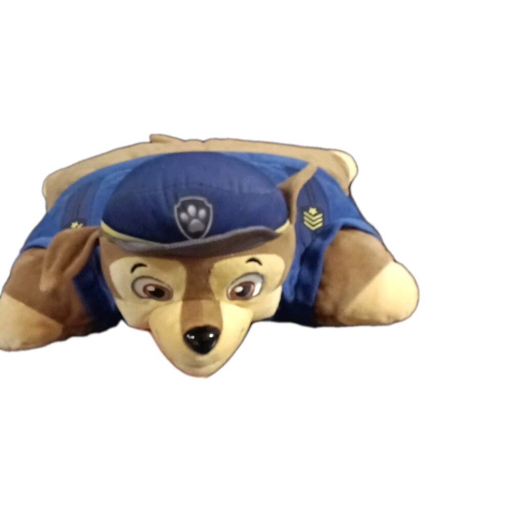Pillow Pets Paw Patrol Chase Nickelodeon Plush Stuffed Animal Police Dog 15"